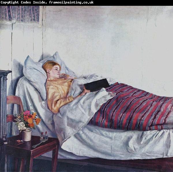 Michael Ancher The Sick Girl